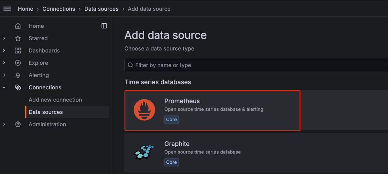 create new data source