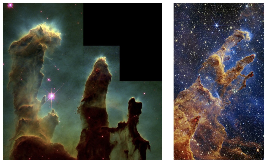 GreptimeDB observability the Pillars of Creation and Webb