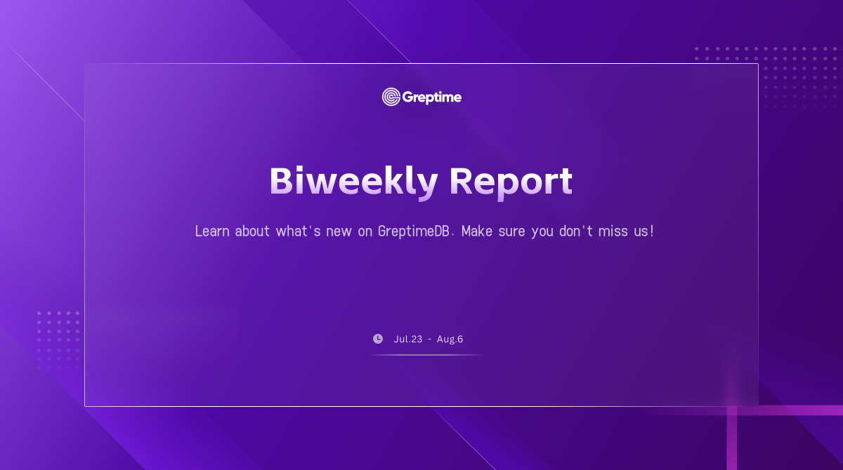 Metadata Reconciler Implementation + PromQL Extensions, Community Power Driving Innovation | Greptime Biweekly Report