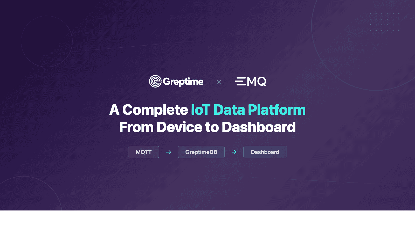 Greptime and EMQ Partner to Deliver a Complete IoT Data Platform