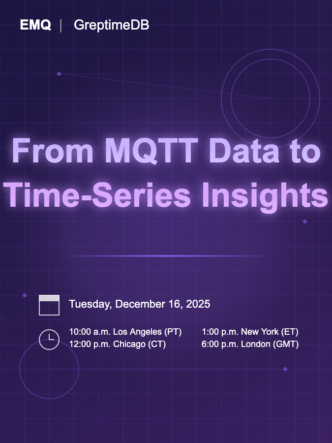 Introducing EMQX Tables: From MQTT Data to Time-Series Insights